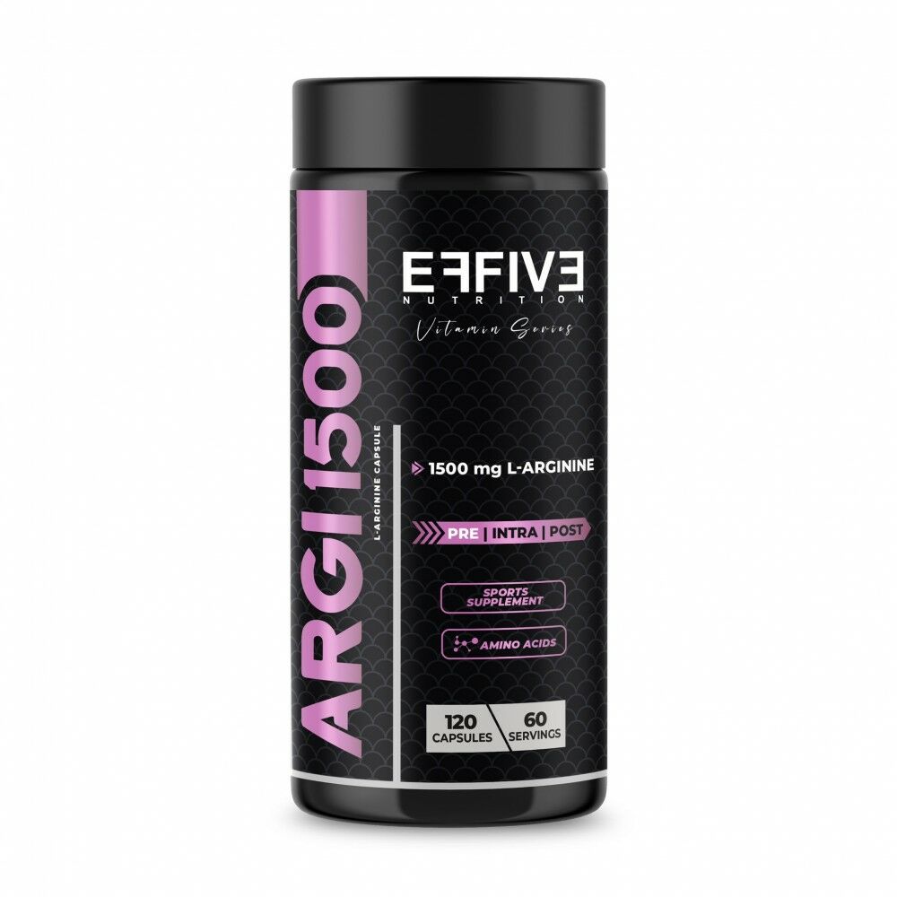 EFFİVE NUTRİTİON ARGİ1500 120 KAPSÜL