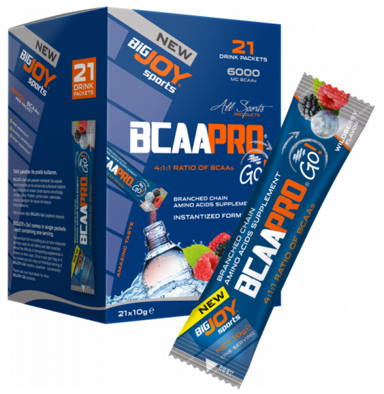 BİGJOY BCAA PRO GO! 4:1:1 21 ADET X 10 GR