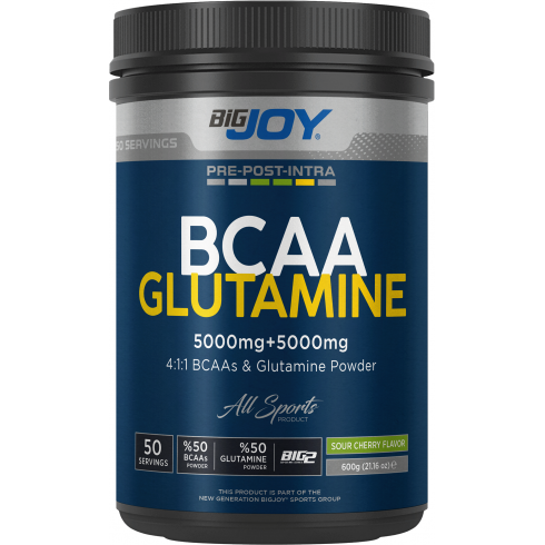 BİGJOY BİG2 BCAA+GLUTAMİNE 600 GR