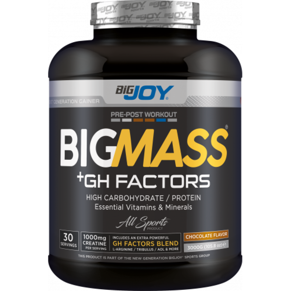 BİGJOY BİGMASS +GH FACTORS 3000 GRAM