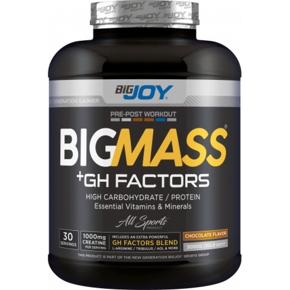 BİGJOY BİGMASS +GH FACTORS 3000 GRAM