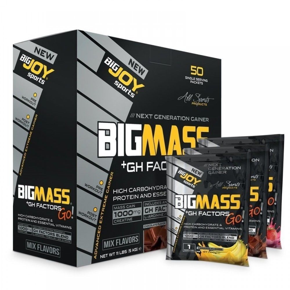 BİGJOY BİGMASS GO! +GH FACTORS MİX 5000 GRAM