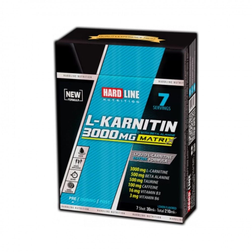 HARDLİNE L-KARNİTİN MATRİX 7 SHOT X 30 ML