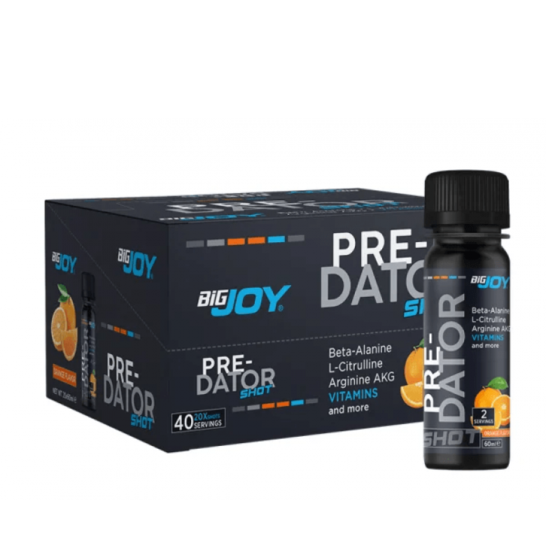 BİGJOY PREDATOR SHOT 20 ADET X 60 ML
