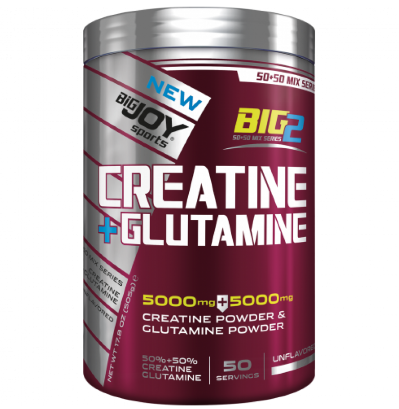 BİGJOY BİG2 CREATİNE + GLUTAMİNE AROMASIZ 505 GRAM