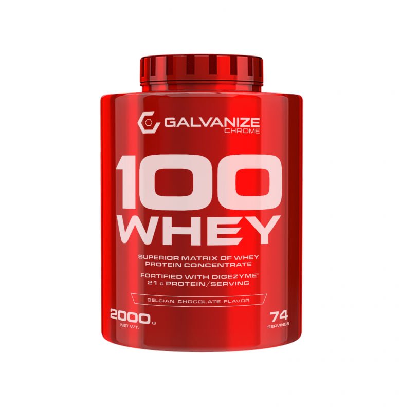 Galvanize Nutrition 100 Whey Protein Belçika Çikolatası 2000 gram