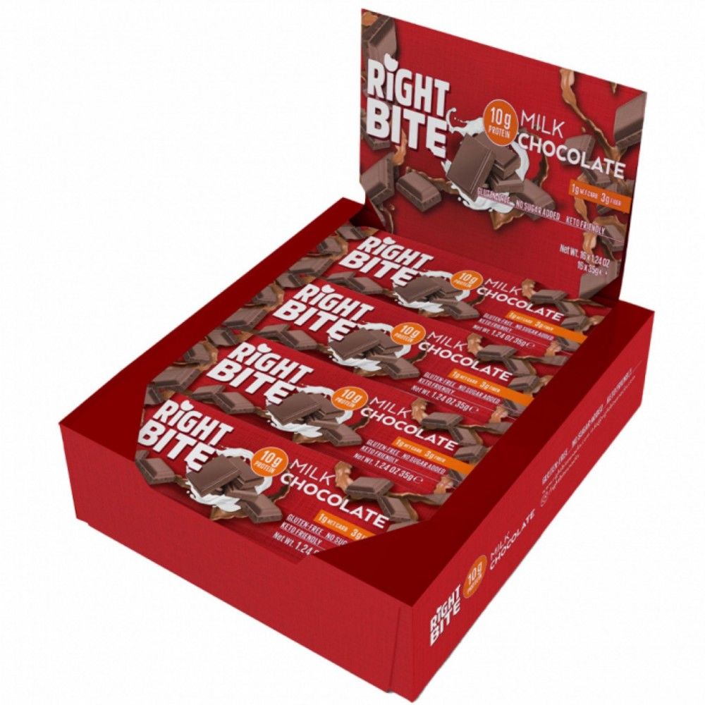 RİGHT BİTE PROTEİN MİLK CHOCCOLATE  16 ADET X 35 GR