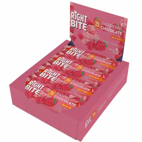 RİGHT BİTE PROTEİN CHOCOLATE RASPBERRY 16 ADET X 35 GR