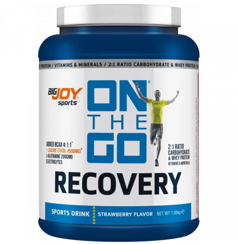 Bigjoy Sports On The Go Recovery Çilek 1050 gram