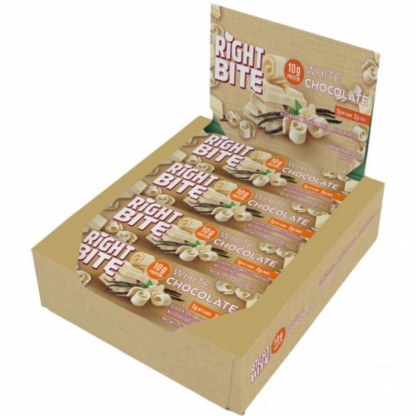 RİGHT BİTE PROTEİN CHOCOLATE WHİTE 16 ADET X 35 GR