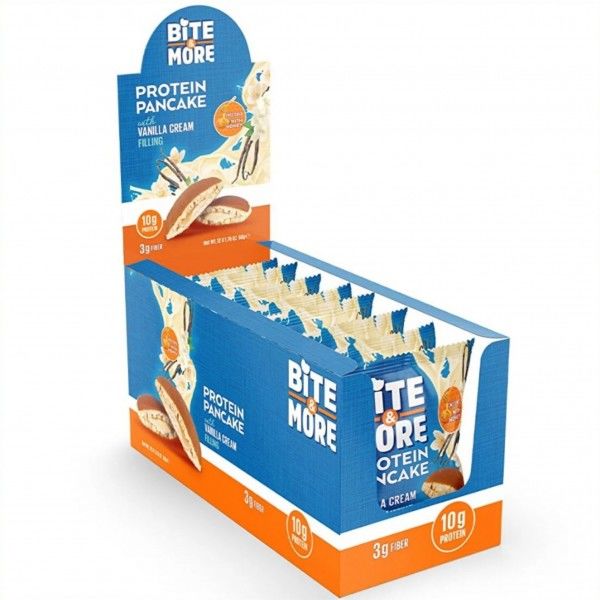 BİTE & MORE PROTEİN PANCAKE VANİLLA CREAM