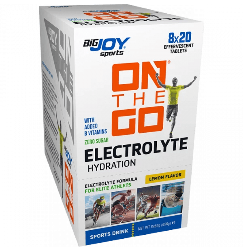 Bigjoy Sports On The Go Electrolyte Limon 8 Tüp x 20 Tablet