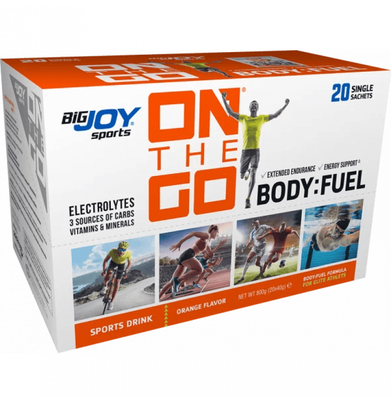Bigjoy Sports On The Go Body Fuel Portakal 20 Adet x 40 gram