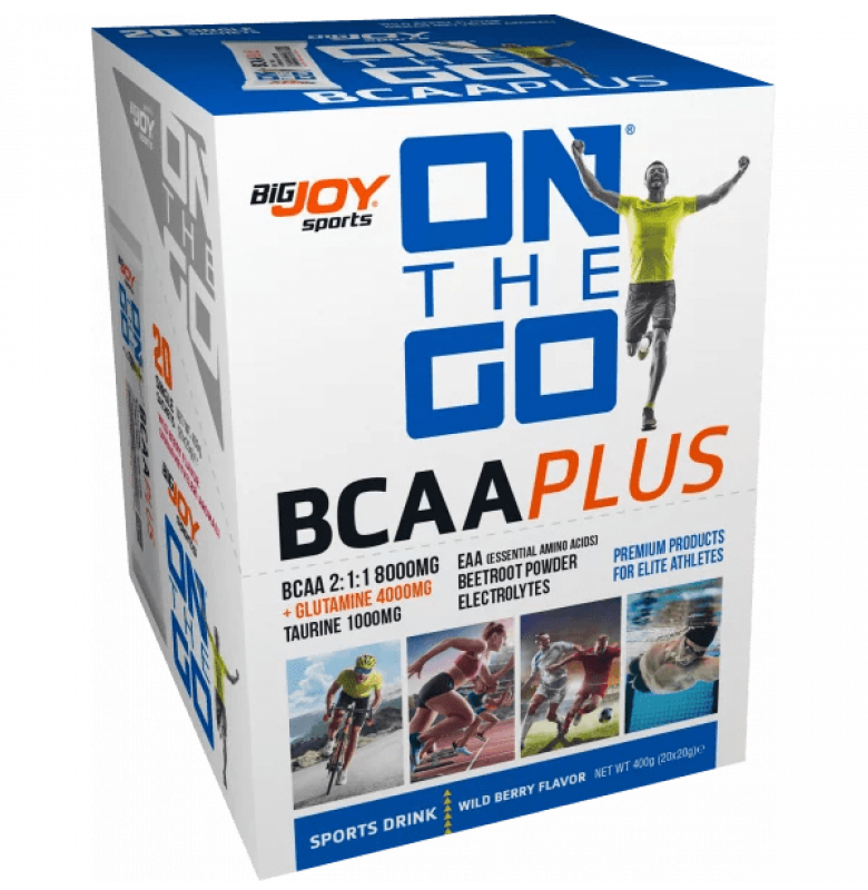 Bigjoy Sports On The Go Bcaa Plus Orman Meyveli 20 Adet x 20 gram