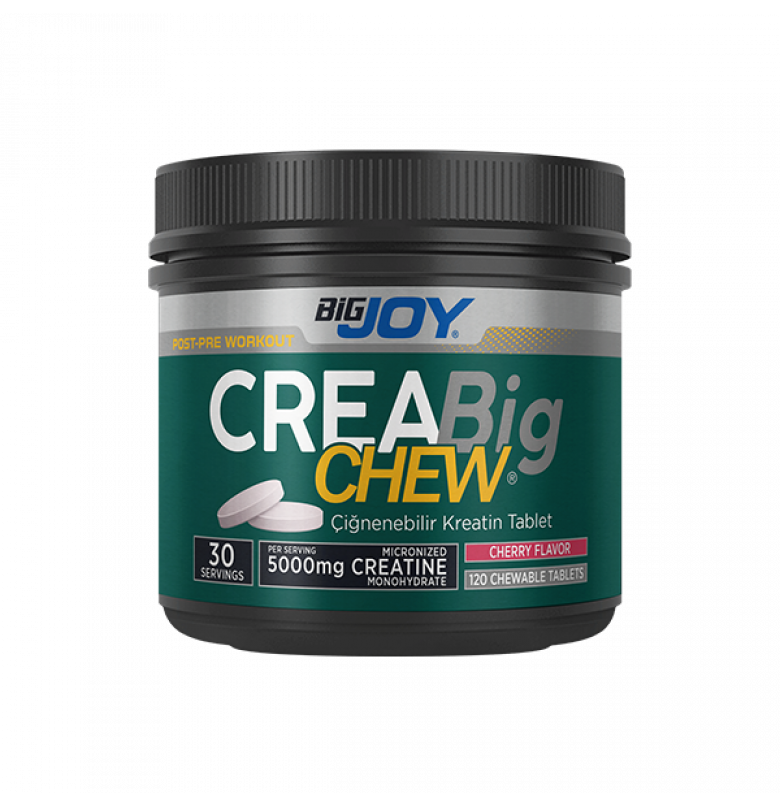 Bigjoy Creabig Chew Vişne 120 Chewable Tablet