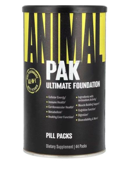 Universal Nutrition Animal, Pak, Ultimate Foundation, 44 Packs