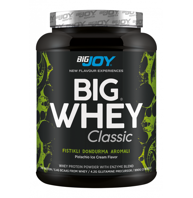 Bigjoy BigWhey Classic Whey Protein Fıstıklı Dondurma 990 gram