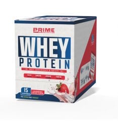 Prime Nutrition Whey Protein Sachet Strawberry Cream 15 Adet x 33 gram