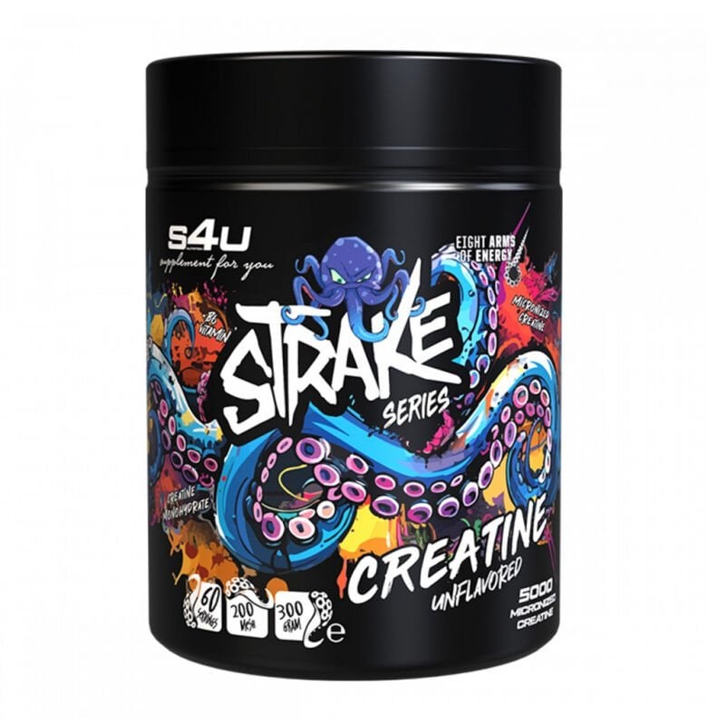 S4U Strike Series Creatine Aromasız 300 gram