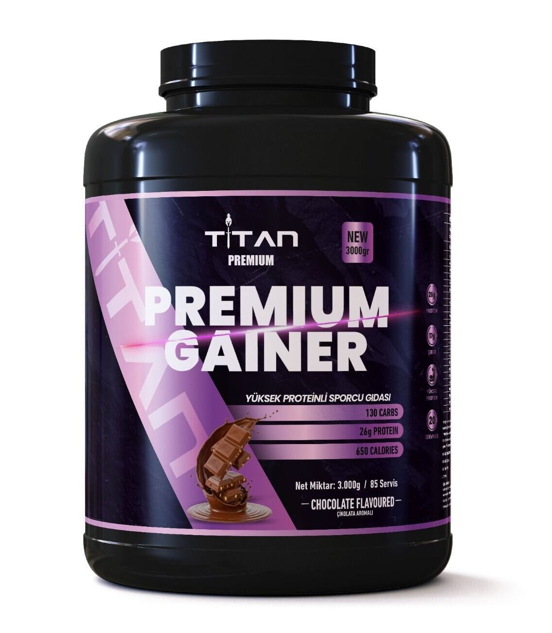 Titan Premium Gainer 3000 gr Çikolata