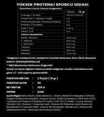 Titan Preworkout Çilek 305 gr 50 servis