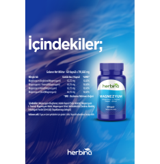Herbina Magnezyum 60 Kapsül