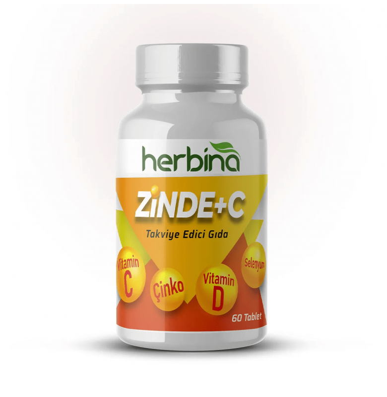 Herbina Zinde+C 60 Tablet