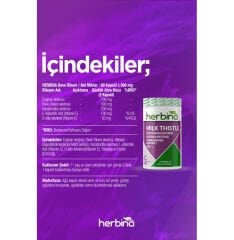 Herbina Milk Thistle 90 Kapsül