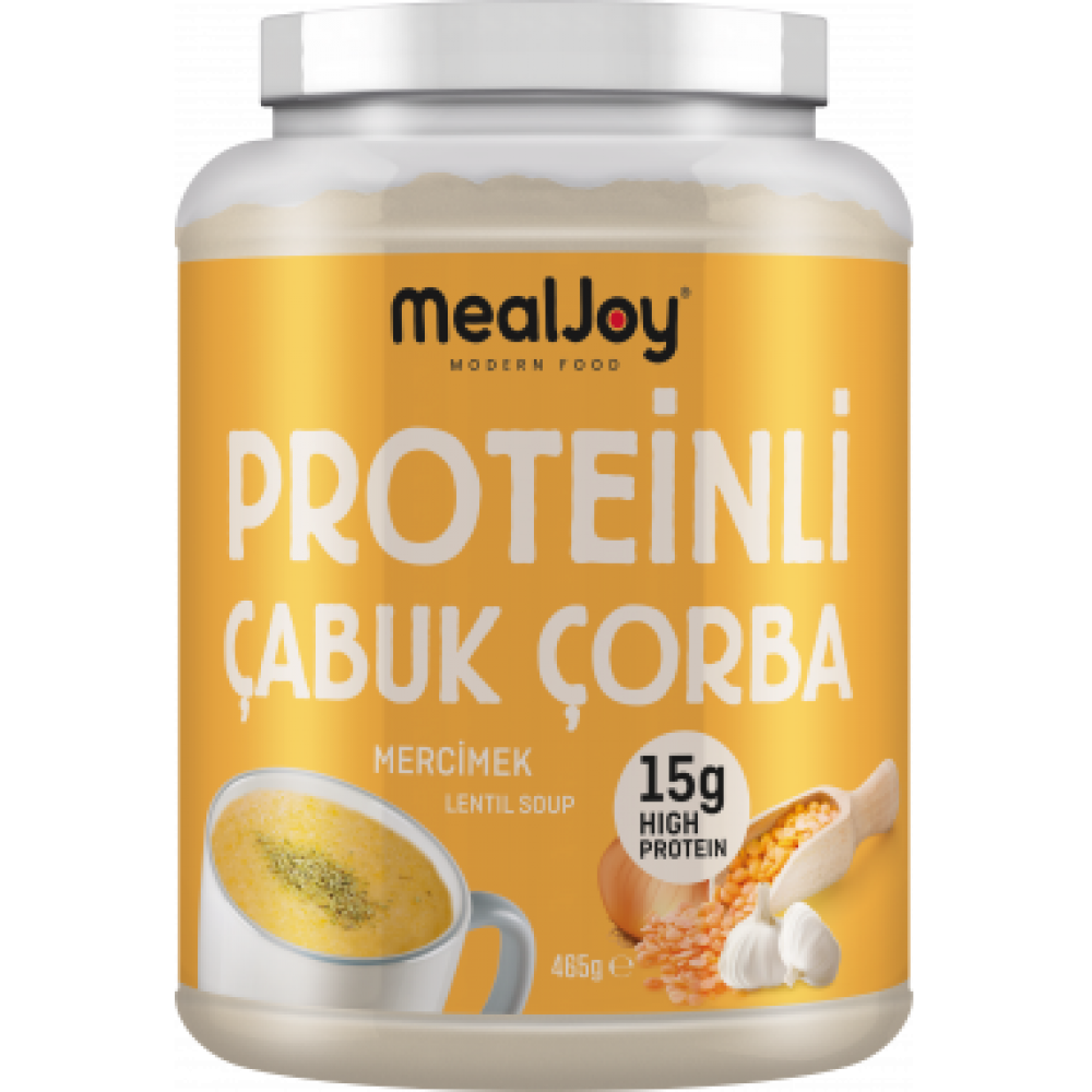 Mealjoy Proteinli Çabuk Çorba Mercimek&Domat
