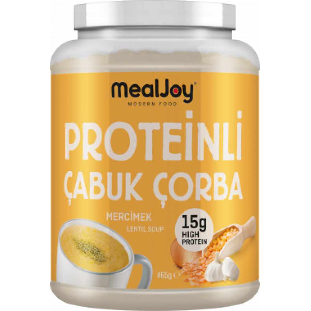 Mealjoy Proteinli Çabuk Çorba Mercimek&Domat