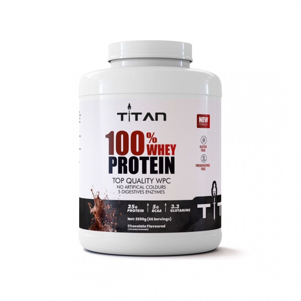Titan Premium 100% Whey Protein 2300 gr  WPC70
