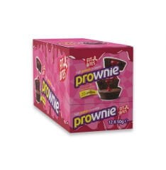 Fit Bites Prownie High Protein Brownie Cherry Cream 12 Adet x 50 gram