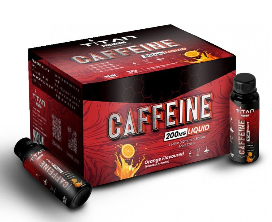 Tİtan Caffeine 200 Mg Liquid 60 mL 12 Shot