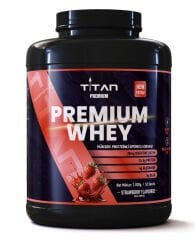 Titan Premium  Whey Protein Tozu 1820 gr Çilek
