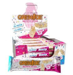 Grenade Protein Bar Birthday Cake 12 Adet x 60 gram