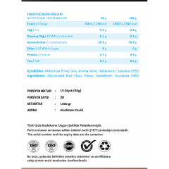 TİTAN PREMIUM CREAM OF RICE 1000 GR