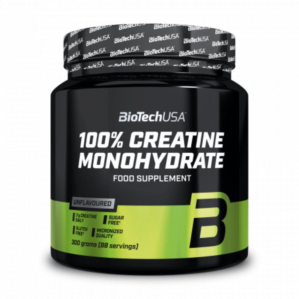 BioTechUSA 100% Creatine Monohydrate 300 gr