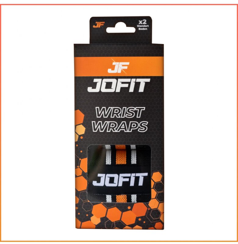JOFİT WRİST WRAPS  Siyah&Turuncu