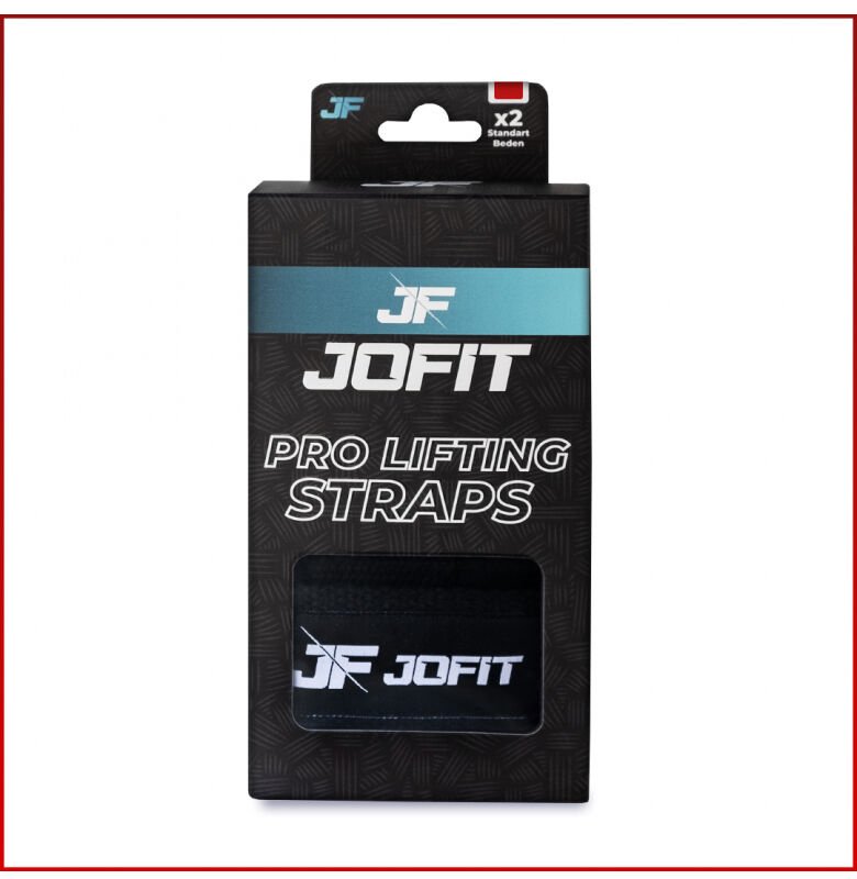 JOFİT PRO LİFTİNG STRAPS Siyah&Kırmızı