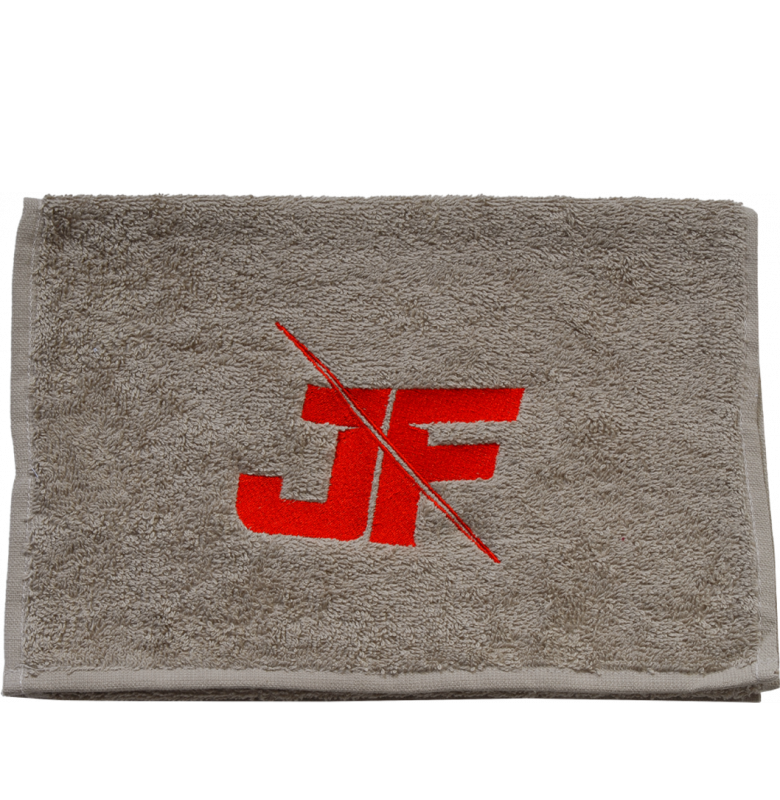 Jofit Sporcu Antrenman Havlu 30x85 cm. Bej & Kırmızı