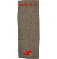 Jofit Sporcu Antrenman Havlu 30x85 cm. Bej & Kırmızı