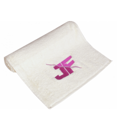Jofit Sporcu Antrenman Havlu 30x85 cm. Krem & Fuşya