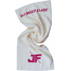 Jofit Sporcu Antrenman Havlu 30x85 cm. Krem & Fuşya