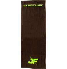 Jofit Sporcu Antrenman Havlu 38x105 cm. Siyah & Turuncu