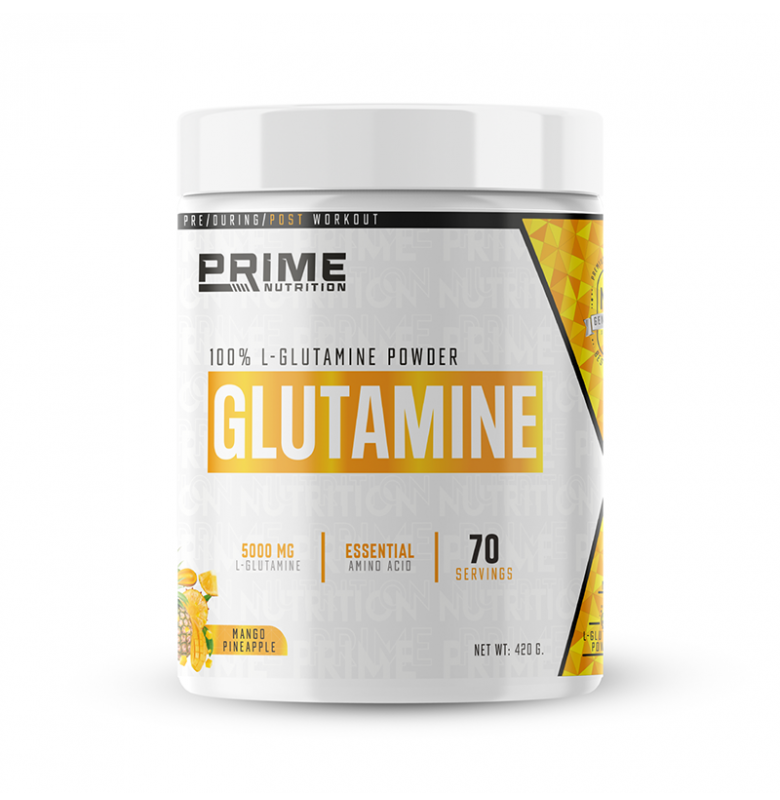 Prime Nutrition L-Glutamine Mango&Ananas 420 gram