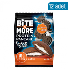 Bite & More Cocoa Protein Pancake Cookie Cream 50 gram