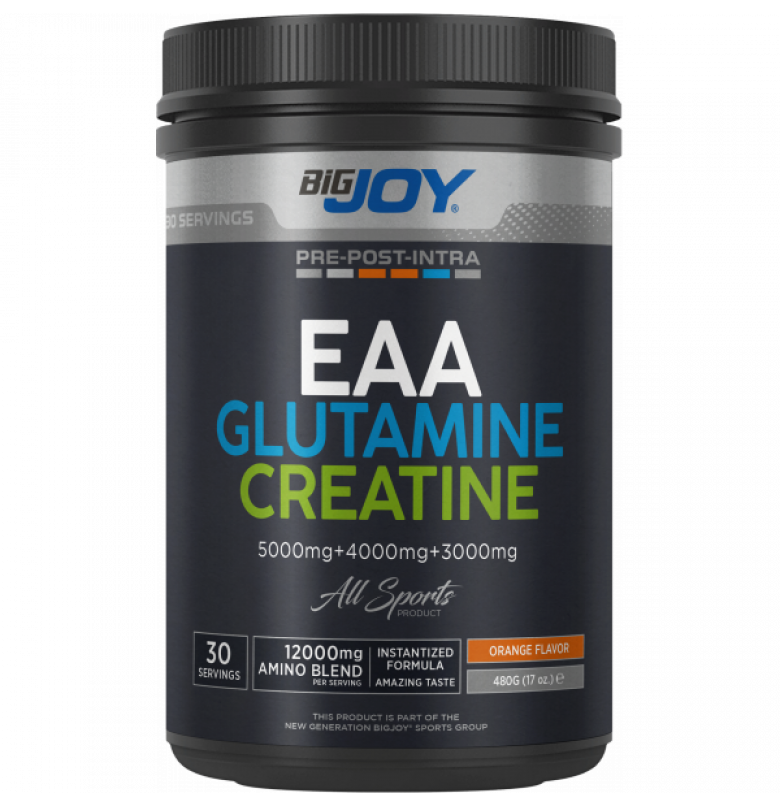 Bigjoy EAA+Glutamine+Creatine Portakal 480 gram