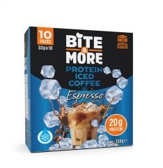 Bite & More Protein Iced Coffee Espresso 10 Adet x 33 gram