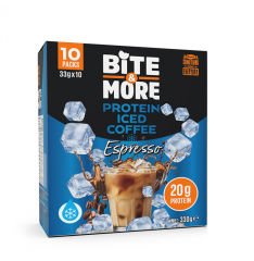 Bite & More Protein Iced Coffee Espresso 10 Adet x 33 gram