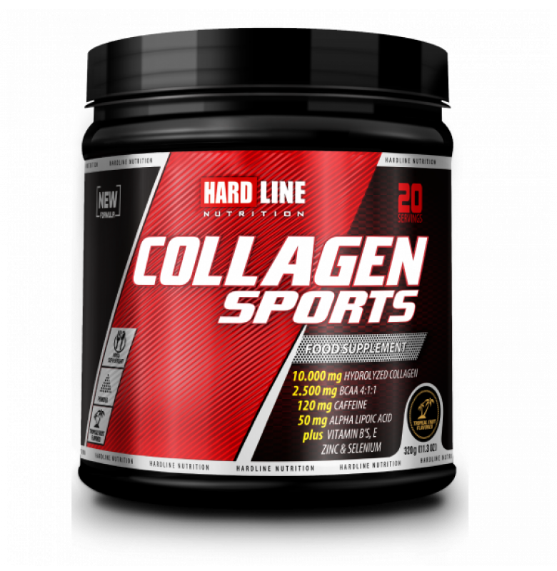 Hardline Collagen Sports Tropikal 320 gram